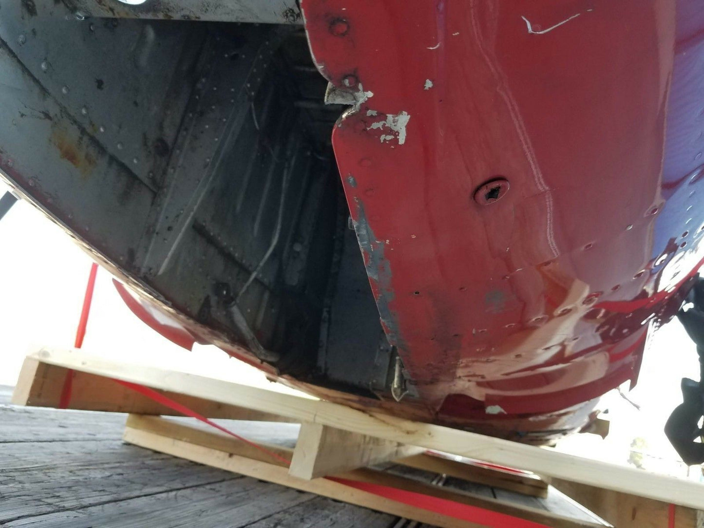 Damaged 1961 Beech / Beechcraft Debonair 35-A33 Fuselage CD-370
