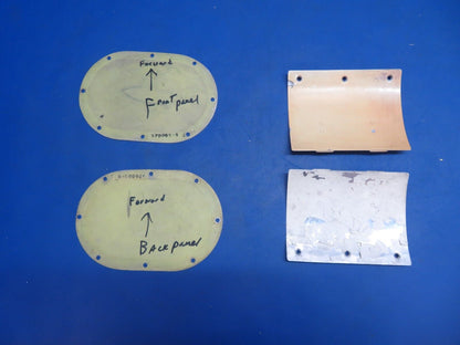 Piper Aerostar 602P RH Wing Inspection Panels P/N 230023-06 LOT (0123-948)