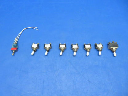 Cessna 310 / 310Q Cutler Hammer Toggle Switch P/N AN3021-2 LOT OF 8 (0923-318)