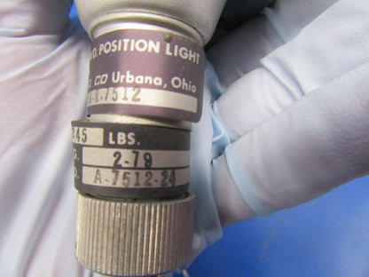 Grimes Position Light Assy Green 28V A-1815A-R7512 (0119-345)