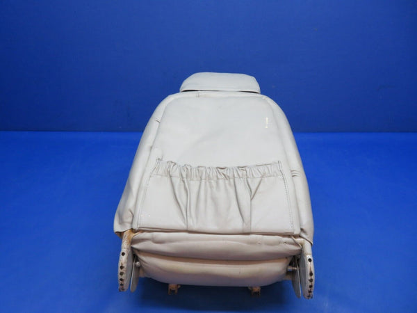 Cessna 310 / 310Q Cessna Center LH Seat Grey Leather P/N 0812874-3 (0823-674)