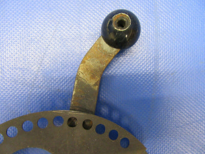 Cessna 182 / 182P Lever Cowl Flap Control & Knob 0713315-13, S-1249-1 (0721-436)