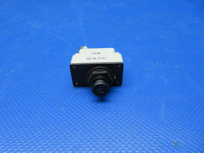 Klixon 25 amp Circuit Breaker P/N 7271-8-25 (0224-231)