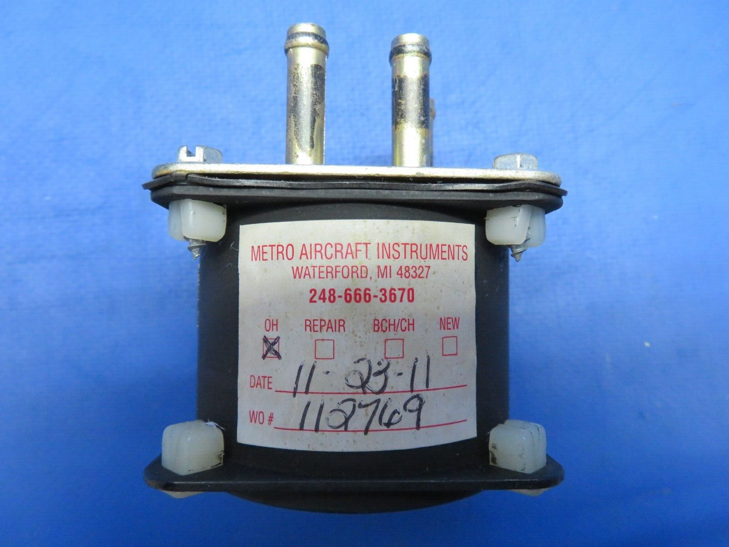 Parker Airborne Suction Gauge P/N 1G2-9 (1223-1003)