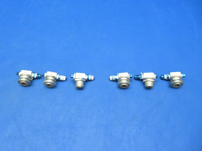Cessna 310 / 310Q Oxygen Outlet Valve P/N C166006-0202 LOT OF 6 (0823-729)