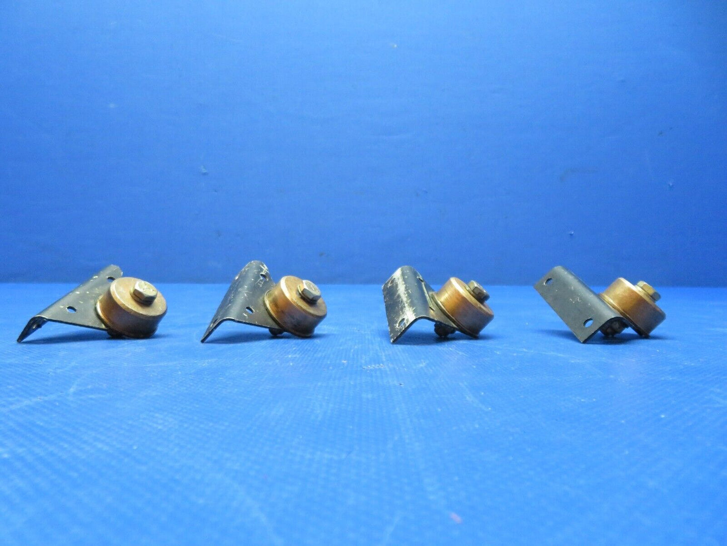 Grumman Yankee AA-1B Rudder Pedal Bar Bracket P/N 601049-1 LOT OF 4 (0224-138)