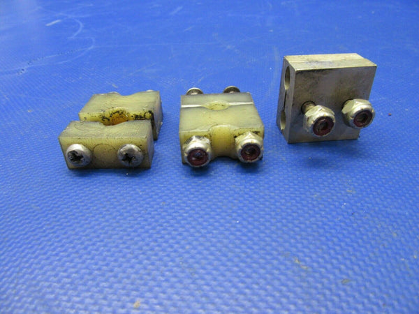 Cessna 182 Clamps / Brackets Cable Firewall LOT OF 3 (0721-442)