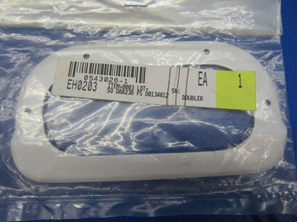 Cessna 172 Steering Boot Doubler w/ 8130 P/N 0543026-1 LOT OF 2 NOS (0621-952)