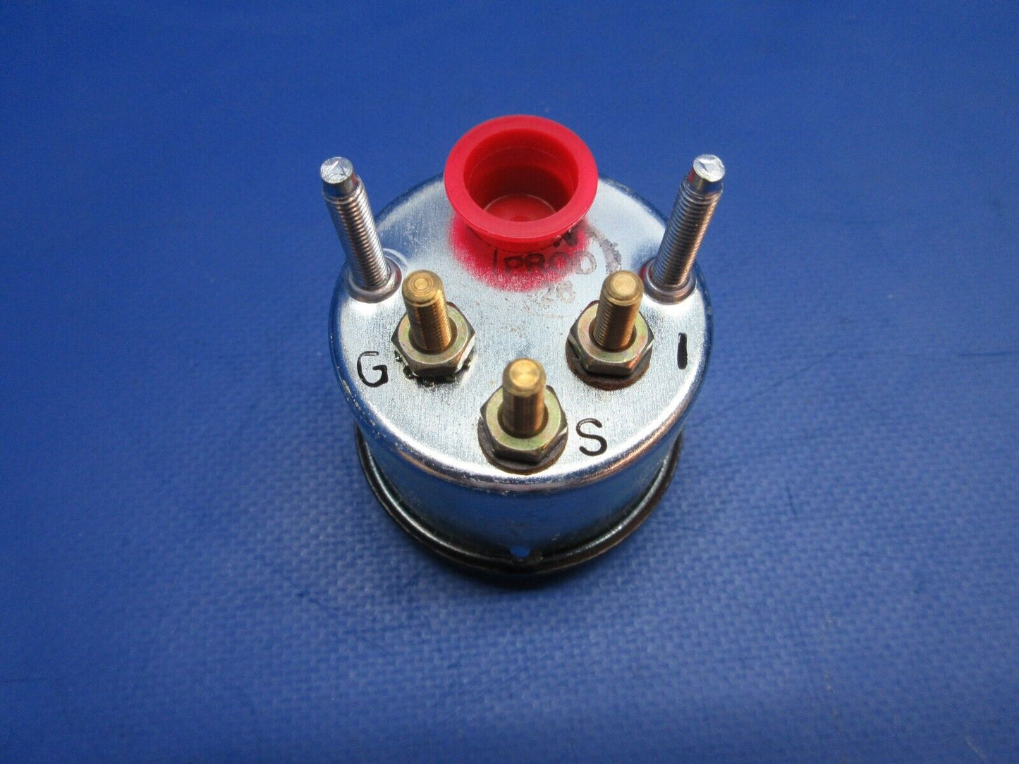 Stewart Warner Fuel Level Indicator 12V P/N 284M, 823835 NOS (0523-577)