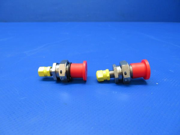 High Pressure Strut Valve P/N AN-6287-1 LOT OF 2 NOS (0922-470)