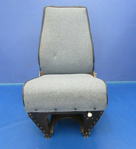 Beech Sierra B-24R Co-Pilot Seat RH Blue Tweed 169-534024-602 (0719-231)