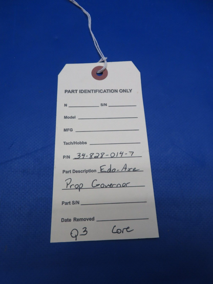 Edo-Aire Prop Governor P/N 34-828-014-7 CORE (0423-410)