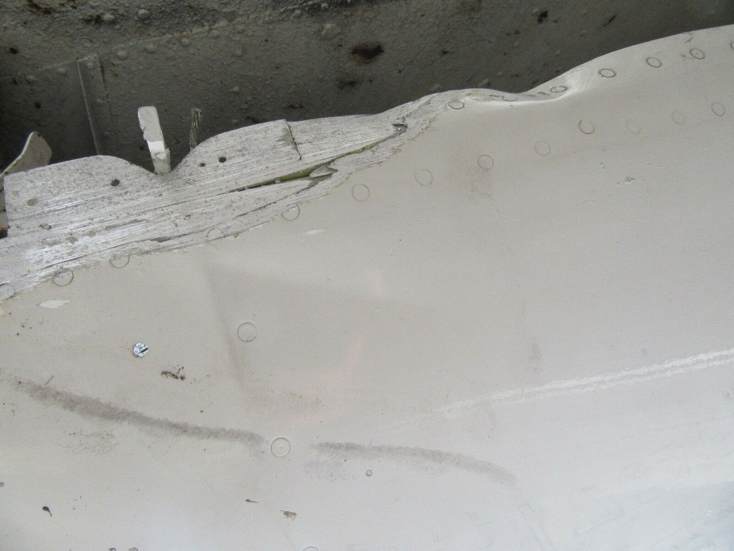 1979 Beech Baron 58P Fuselage - Nose Damage (0318-346)