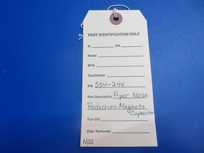 Piper Noise Reduction Magneto Capacitor P/N 554-244 NOS (1122-573)