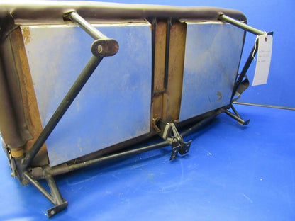 Cessna 210 / T210N Passenger Bench Seat Brown Velour P/N 1214166-1 (0321-541)