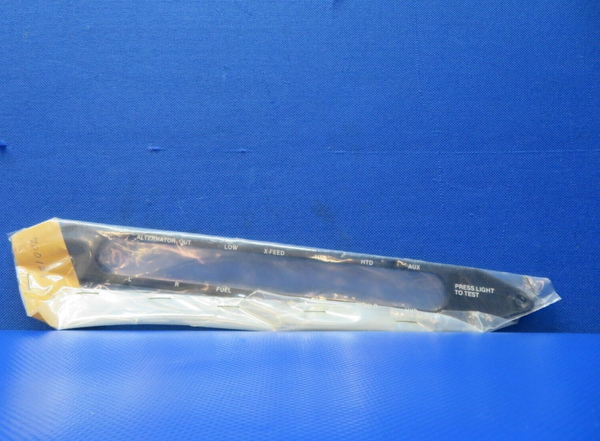 NOS Aerostar Piper Annunciator Escutheon P/N 700128-513 (1223-200)