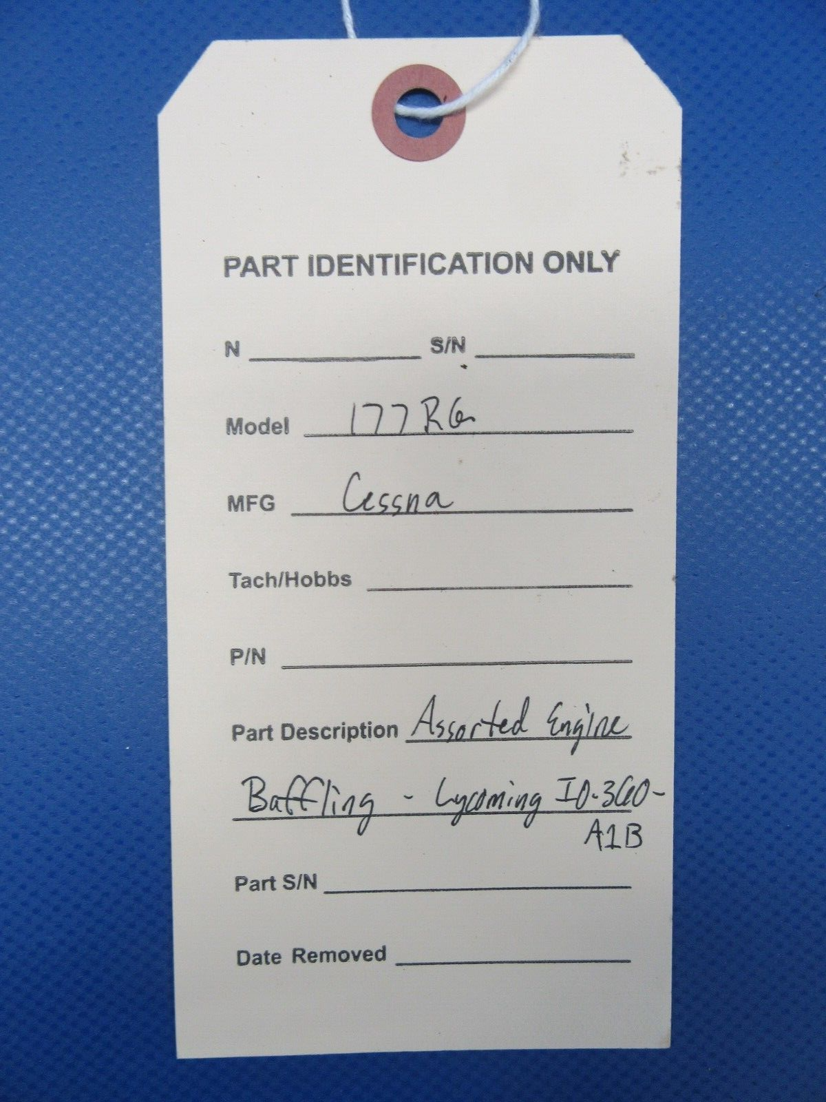 Cessna 177RG Assorted Engine Baffling FOR PARTS (0224-601)