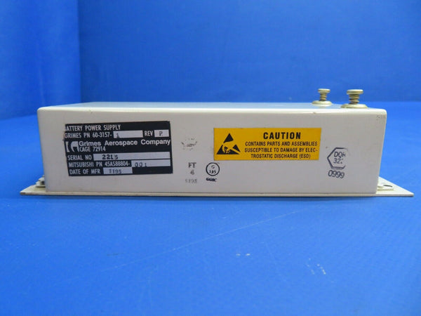 Grimes Battery Power Supply P/N 60-3157-1, 45AS88804-001 (1022-873)