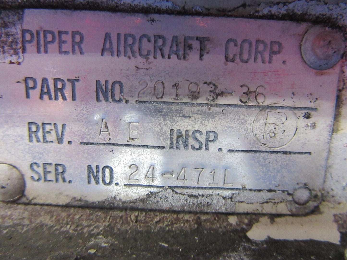 Piper PA-24 Comanche LH Stabilator P/N 20193-36 (0823-08)