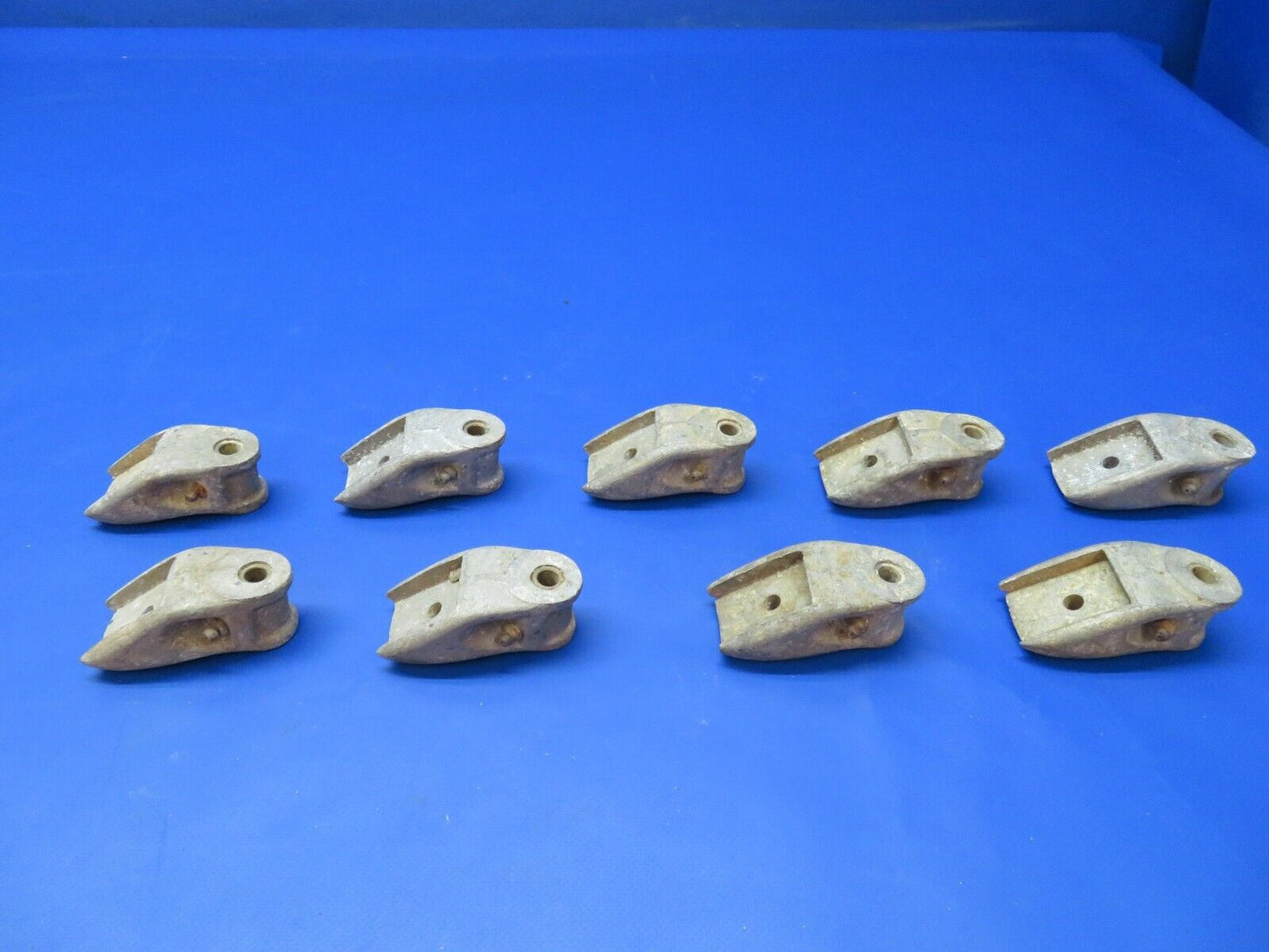 Vintage Tailwheel Brackets LOT OF 9 (1122-312)