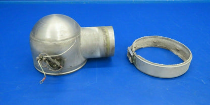 Beech Baron 95-B55 Heater Plenum & Thermoswitch P/N 95-554038-9 (0220-365)