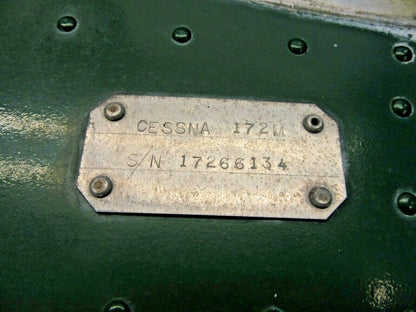 Cessna 172 / 172M Tailcone Fuselage P/N 0512008-9 FOR PARTS (0122-472)