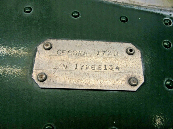 Cessna 172 / 172M Tailcone Fuselage P/N 0512008-9 FOR PARTS (0122-472)