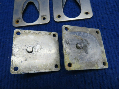 Piper Arrow Seat Attachment Plates & Retainers P/N 79781-02 1 LOT (0222-848)