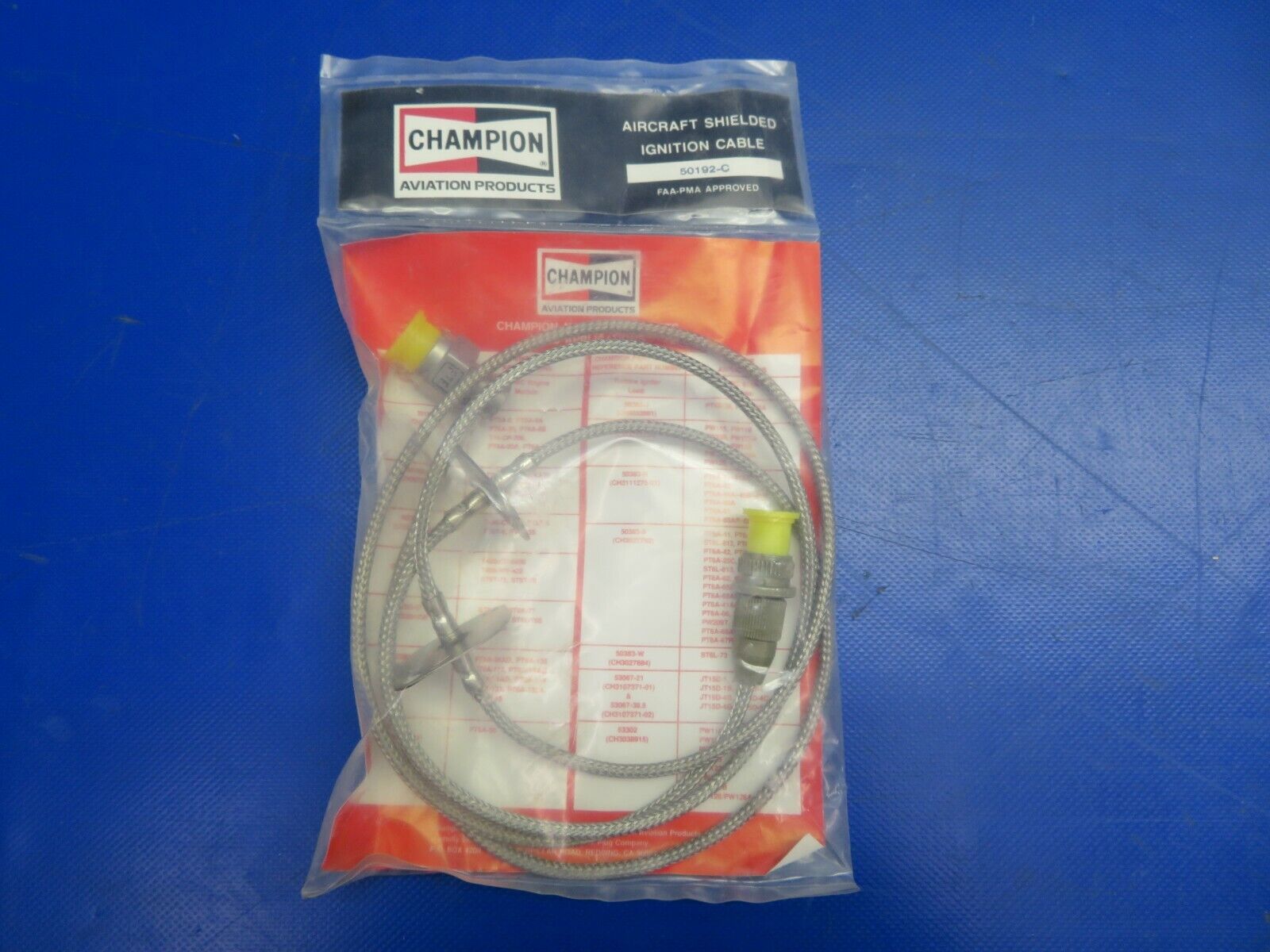 Champion Aircraft Shielded Ignition Cable NOS P/N 50192C (0720-570)