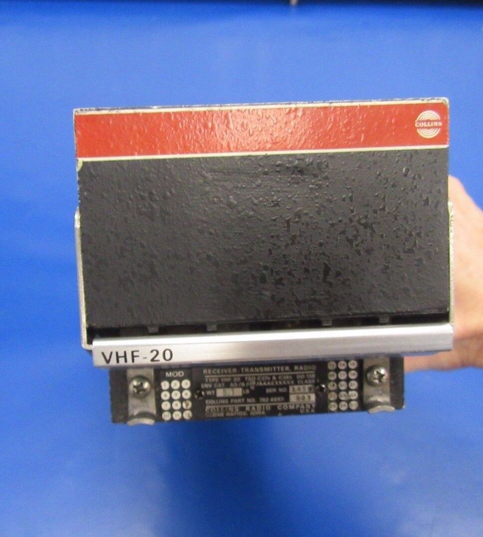 Collins VHF-20 Receiver Transmitter P/N 792-6657-003 (1017-63)