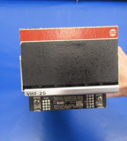 Collins VHF-20 Receiver Transmitter P/N 792-6657-003 (1017-63)