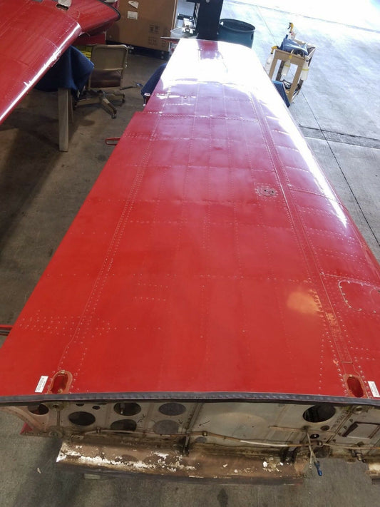 Damaged 1961 Beech 35-A33 Debonair / Bonanza Left Wing 33-110000-661 (0918-224)