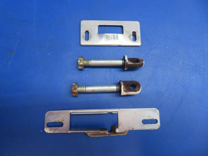 Piper PA-28R-201T Eyebolts Cabin Hinge & Strike Plates P/N402-057 LOT (1122-743)