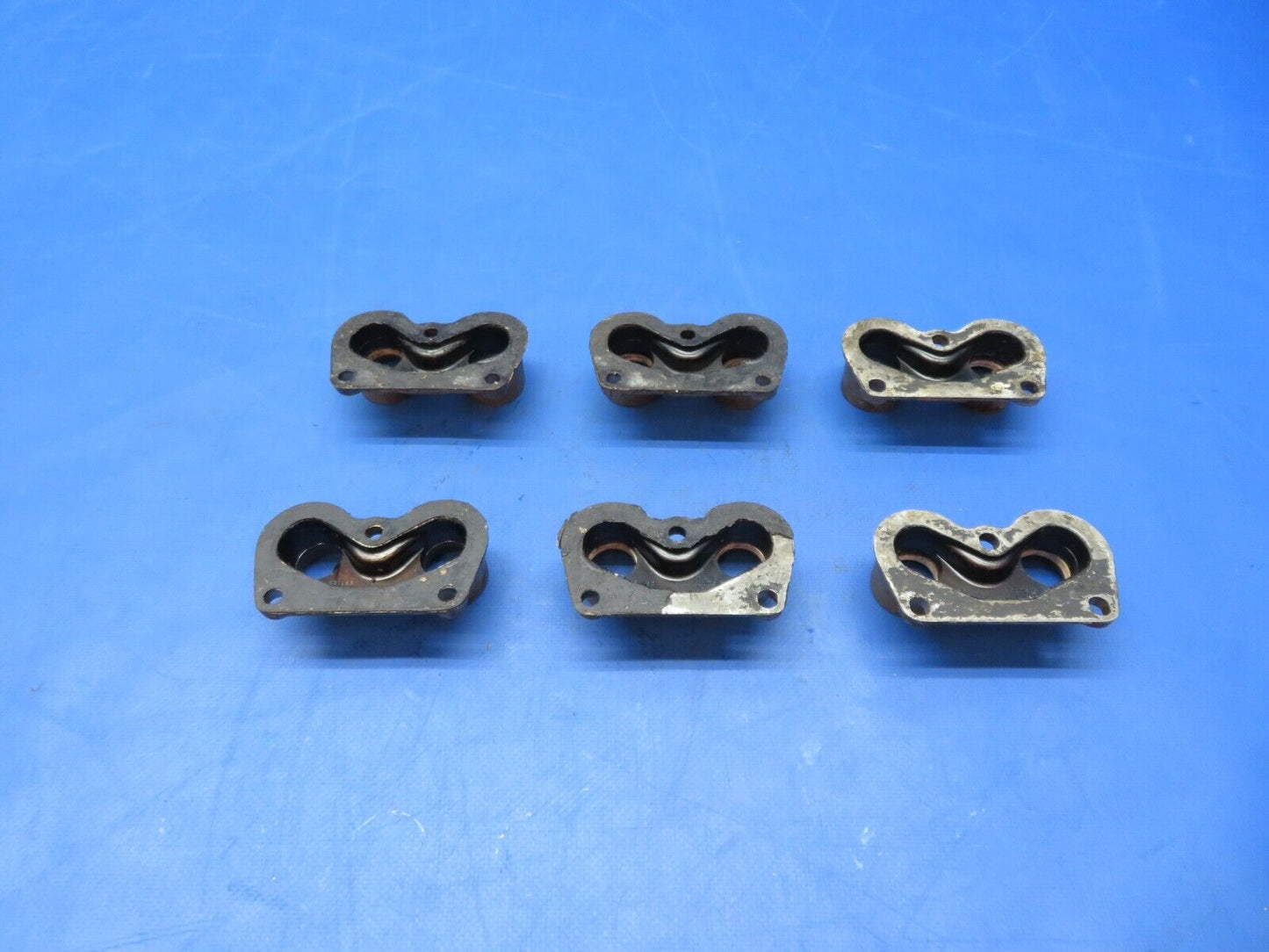 Continental E225-8 Flange Pushrod Housing P/N 531186 LOT OF 6 (0723-648)