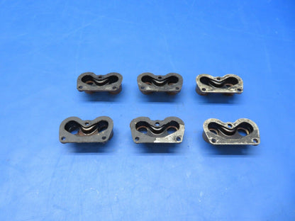 Continental E225-8 Flange Pushrod Housing P/N 531186 LOT OF 6 (0723-648)