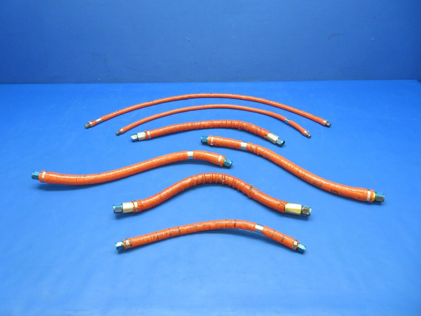 Cessna 310 / 310Q Stratoflex Engine Hoses P/N 114839S-1 LOT OF 7 (0923-307)