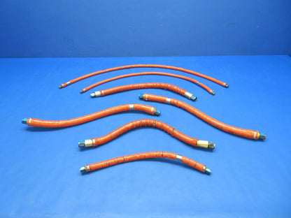 Cessna 310 / 310Q Stratoflex Engine Hoses P/N 114839S-1 LOT OF 7 (0923-307)