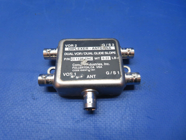 Comant Ind. Diplexer Antenna P/N CI-1125 TNC (0623-534)