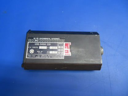 CDI VLF / Omega Navigation System P/N 10070-2, GNS-500A Cracked Lens (1022-868)