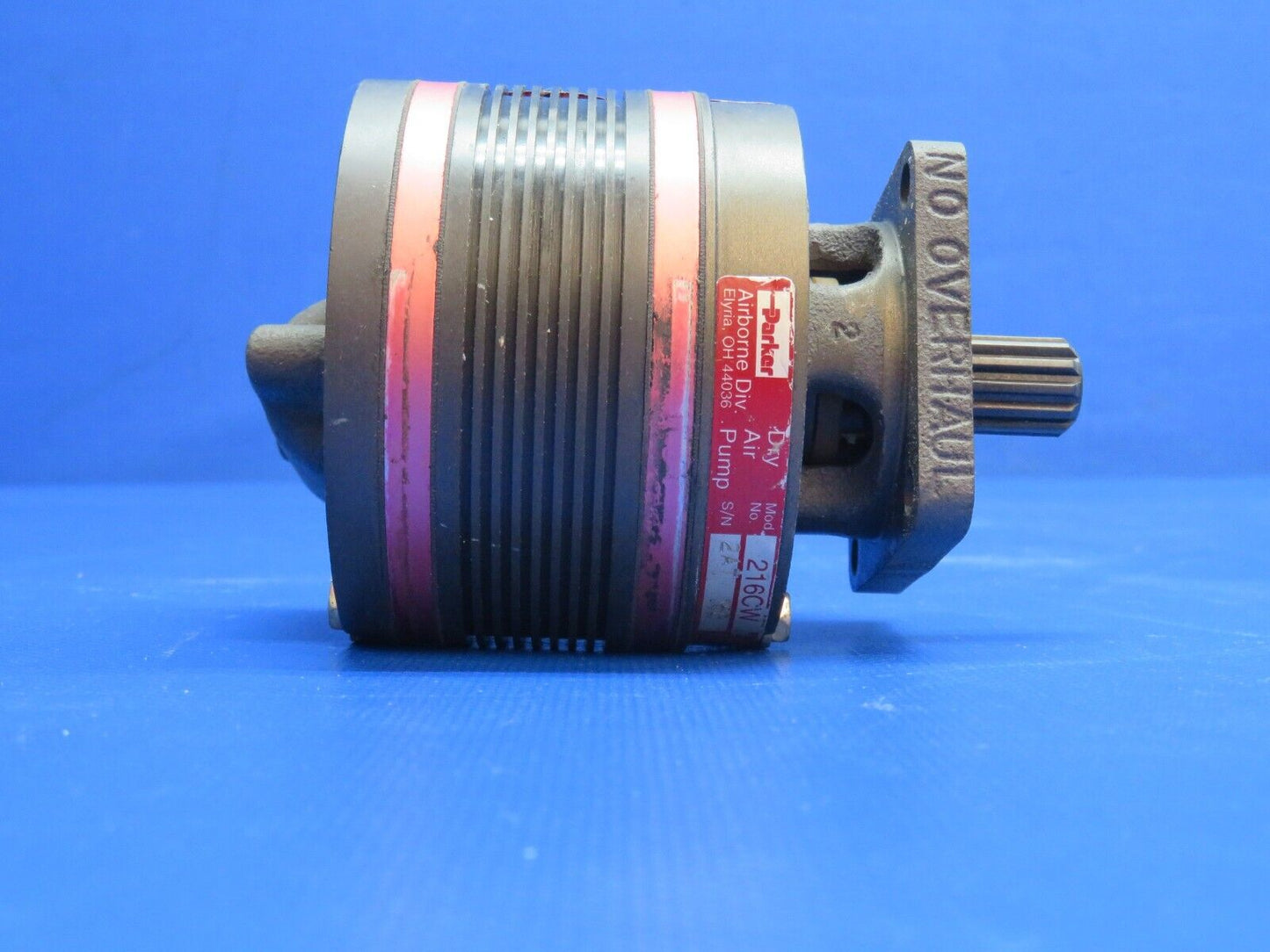 Parker Airborne Dry Air Vacuum Pump P/N 216CW (1223-1078)