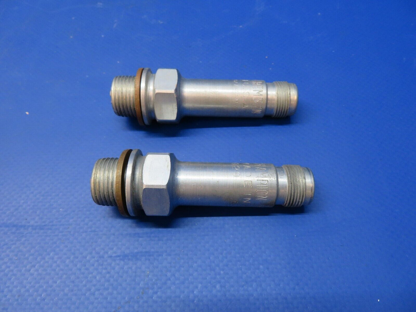 Champion Spark Plug REM 37 N LOT OF 2 NOS (1122-155)