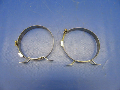 Cessna 210 / T210N Oxygen Bottle Clamp P/N C166007-0101 LOT OF 2 (1021-318)