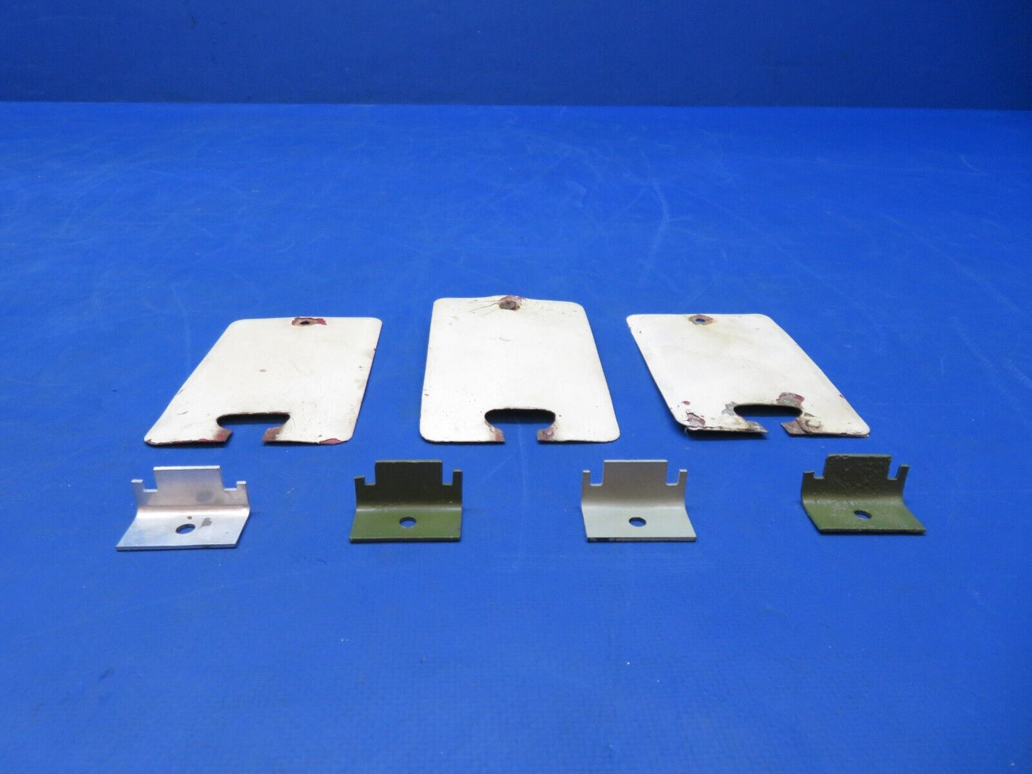 Stinson 108-1 Fuel Tank Strap Covers & Clips P/N 108-1101014 LOT (0823-517)