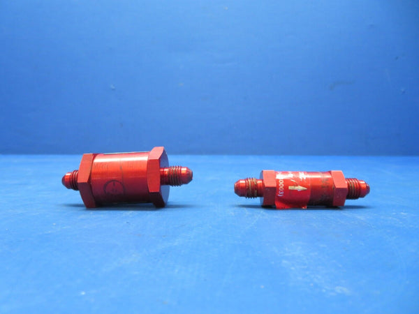 Beech 95-B55 Baron Dukes Check Valve P/N 3217-005 LOT OF 2 (0923-669)