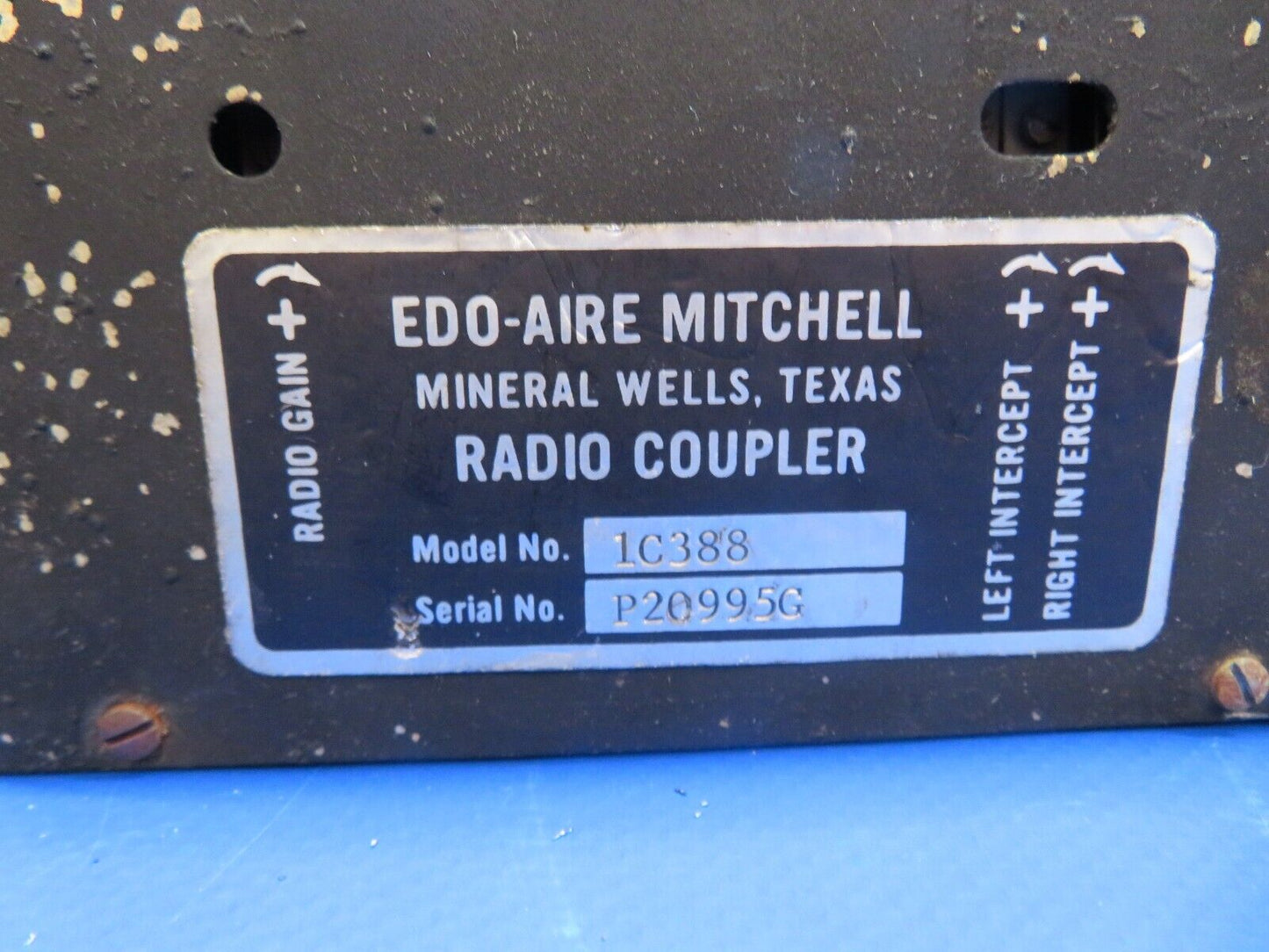 Piper PA-28-201T Dakota Mitchell Radio Coupler P/N 1C388 CORE (0922-825)