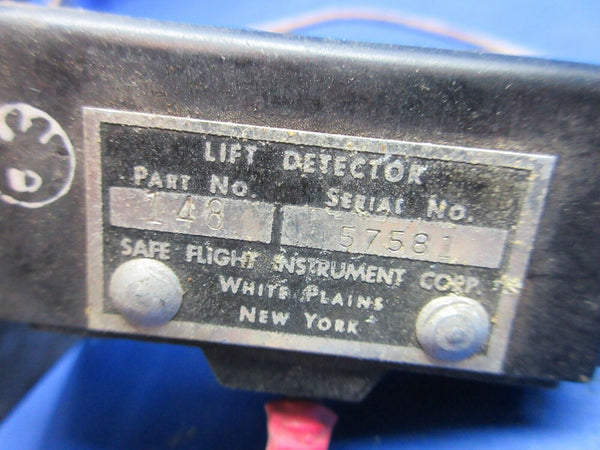 Safe Flight Lift Detector LOT OF 3 P/N L-99701-1 FOR PARTS (0723-268)