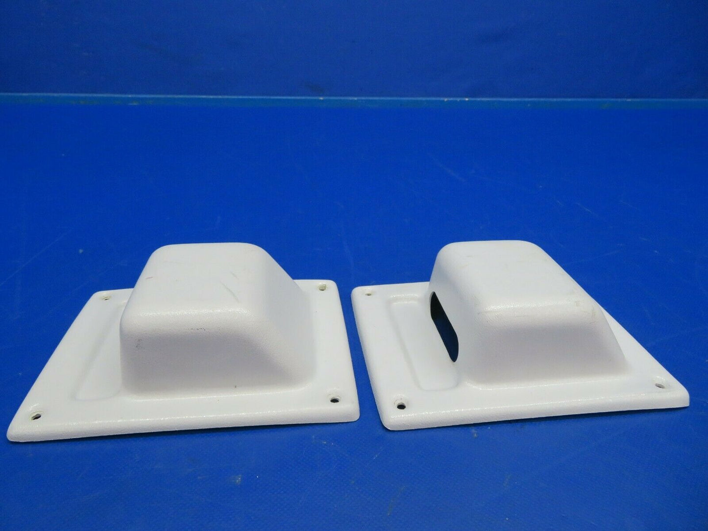 Beech Baron B58P Escutcheon Shoulder Harness 102-530049-4 Gray 1 Pair (0320-94)