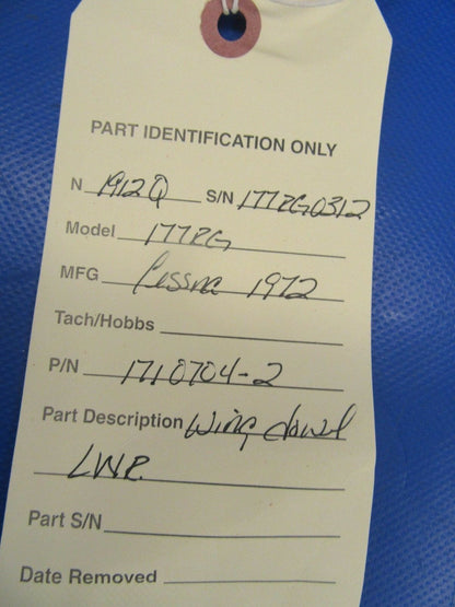 Cessna 177RG Cardinal Wing Dowl LWR P/N 1710704-2 (0718-110)