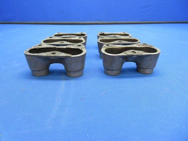 Continental A & C Series Push Rod Housing Flange P/N 530163 LOT OF 6 (0920-307)