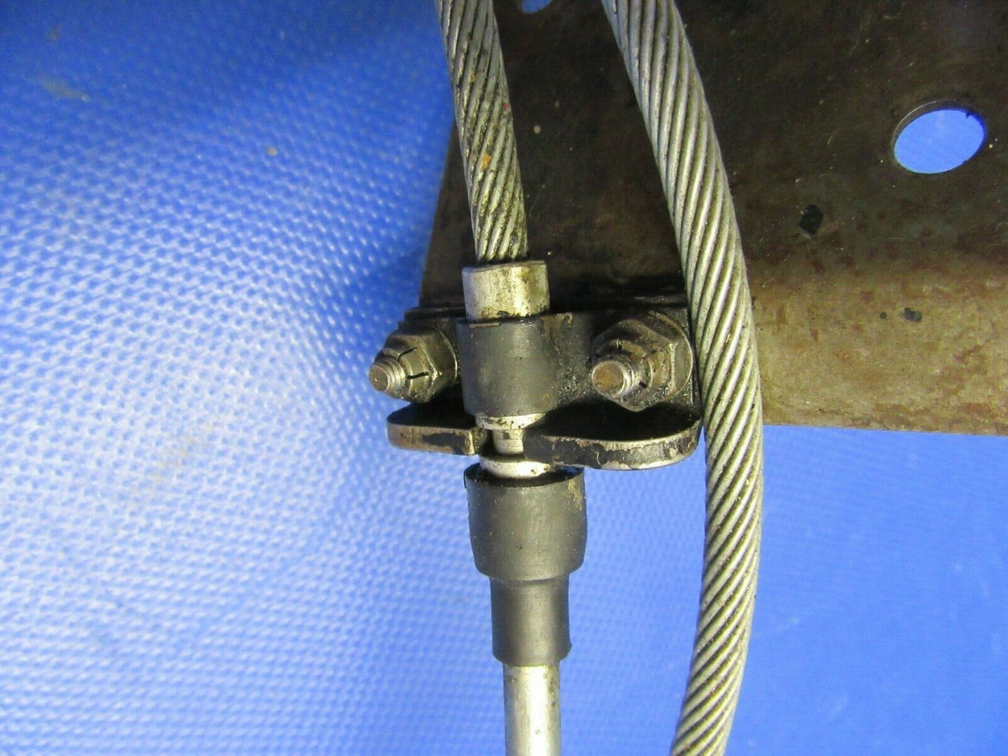 Piper 28R-180 Push Pull Mixture Control w / Brackets 72" 455 322 (0621-599)
